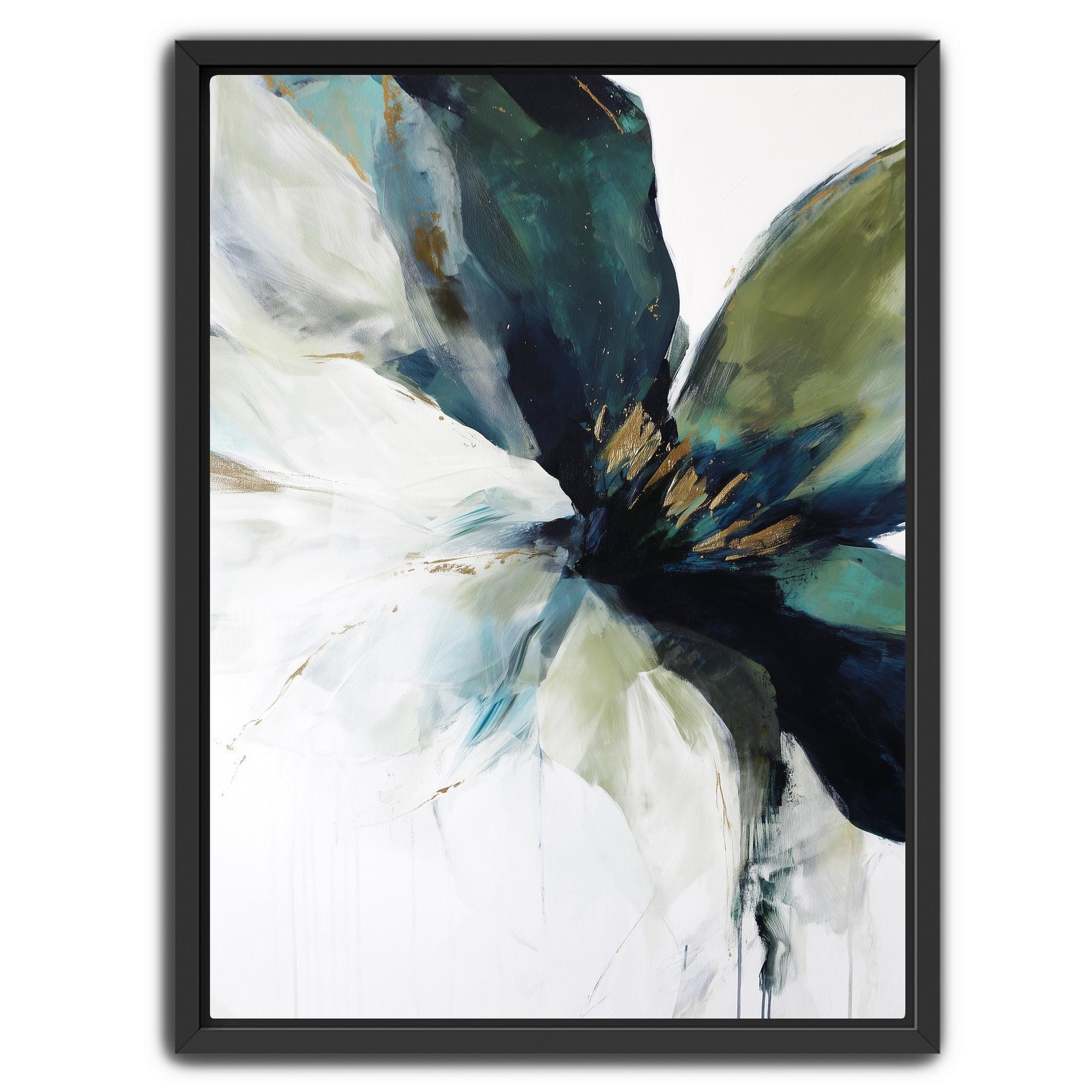 modern farmhouse floral wall art
