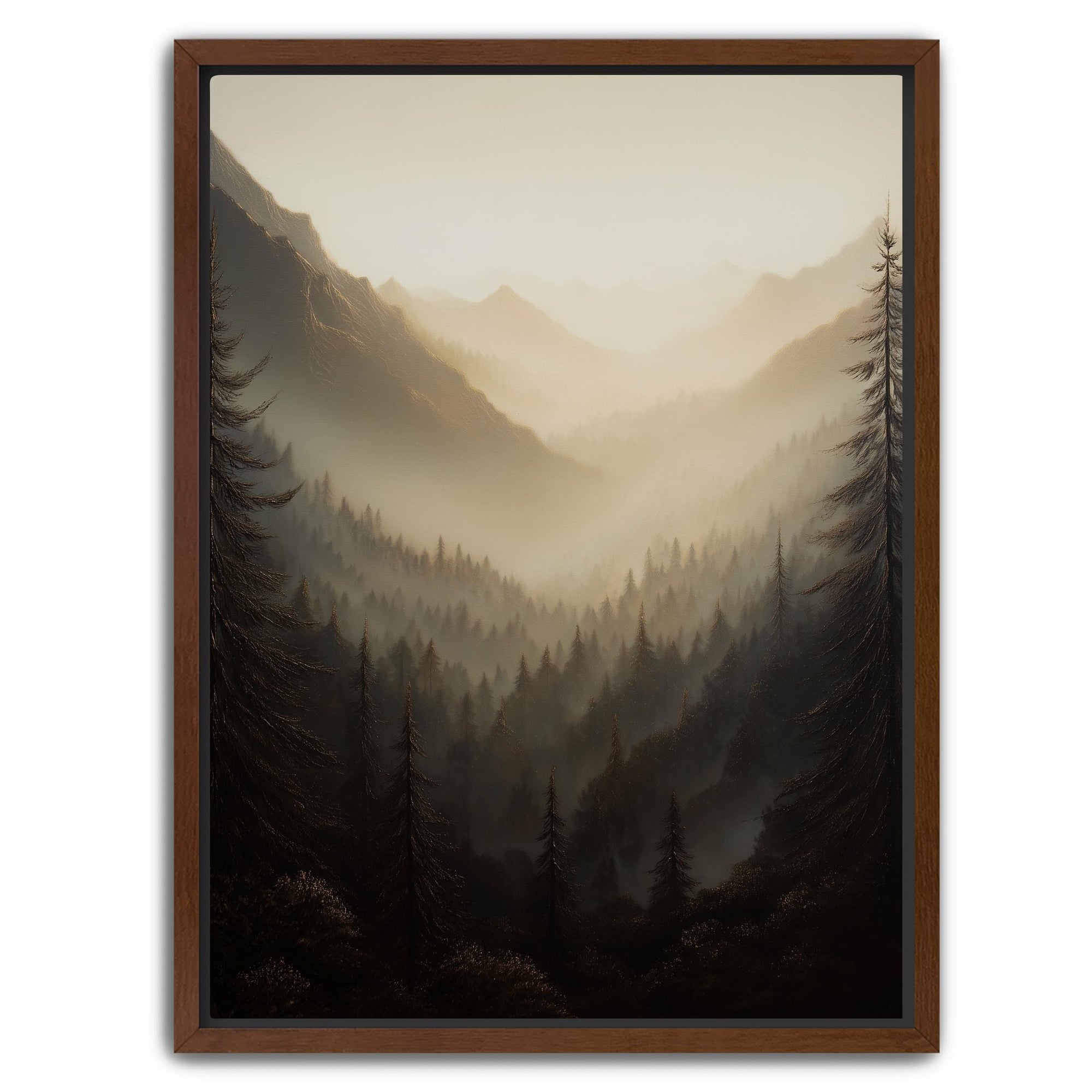 mountain landscape farmhouse decor