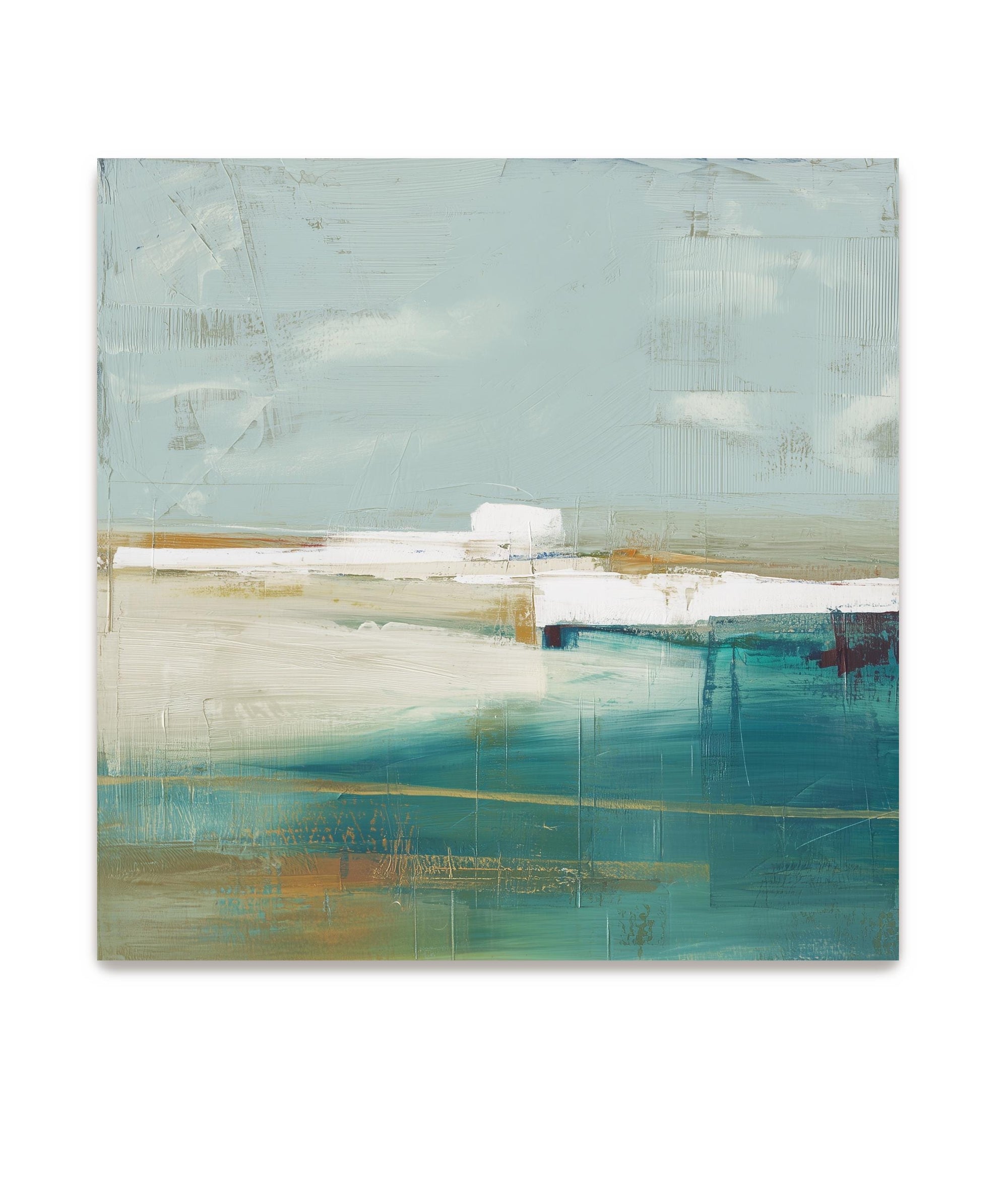 abstract seascape wall art