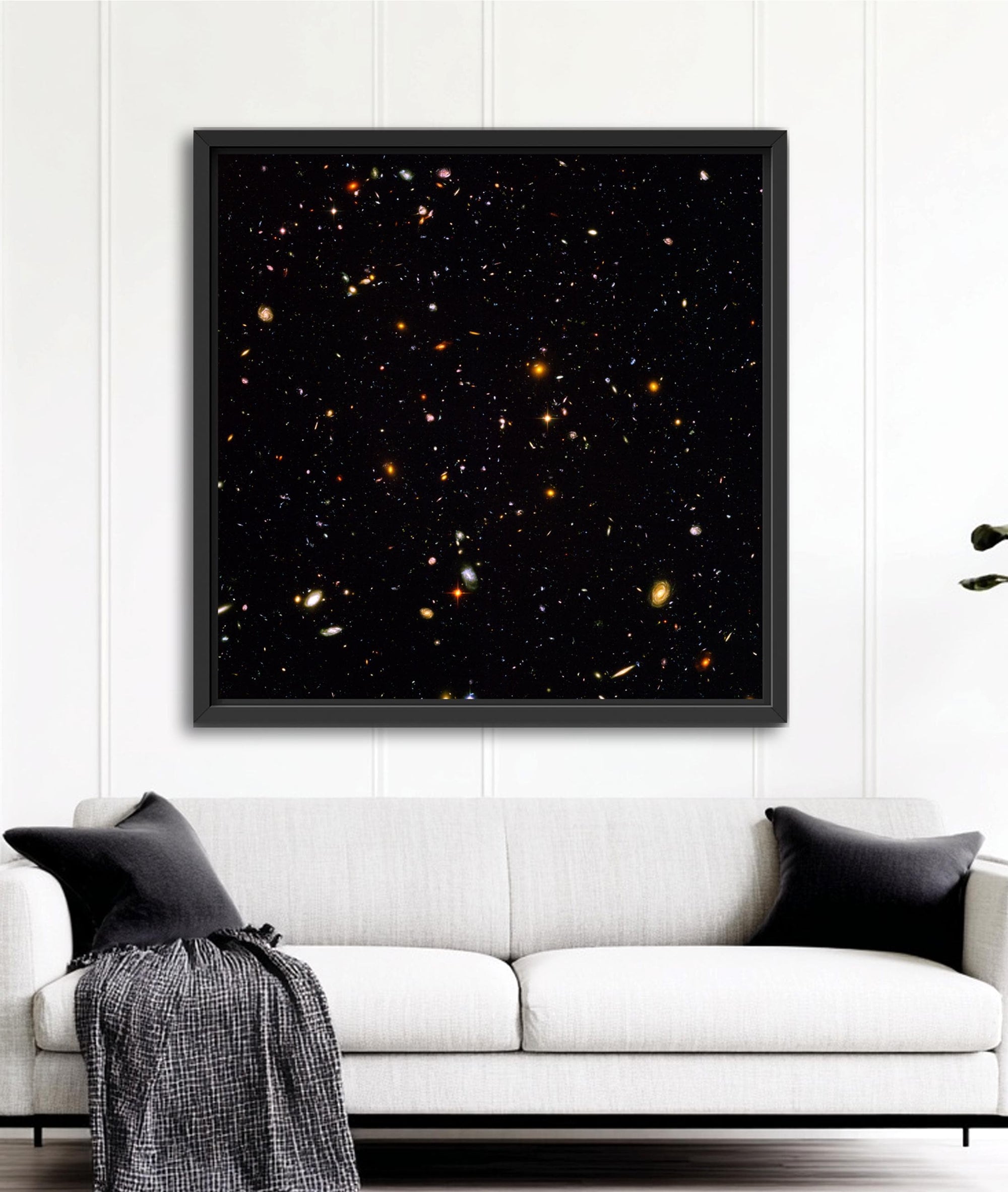 NASA Hubble Deep Field image print