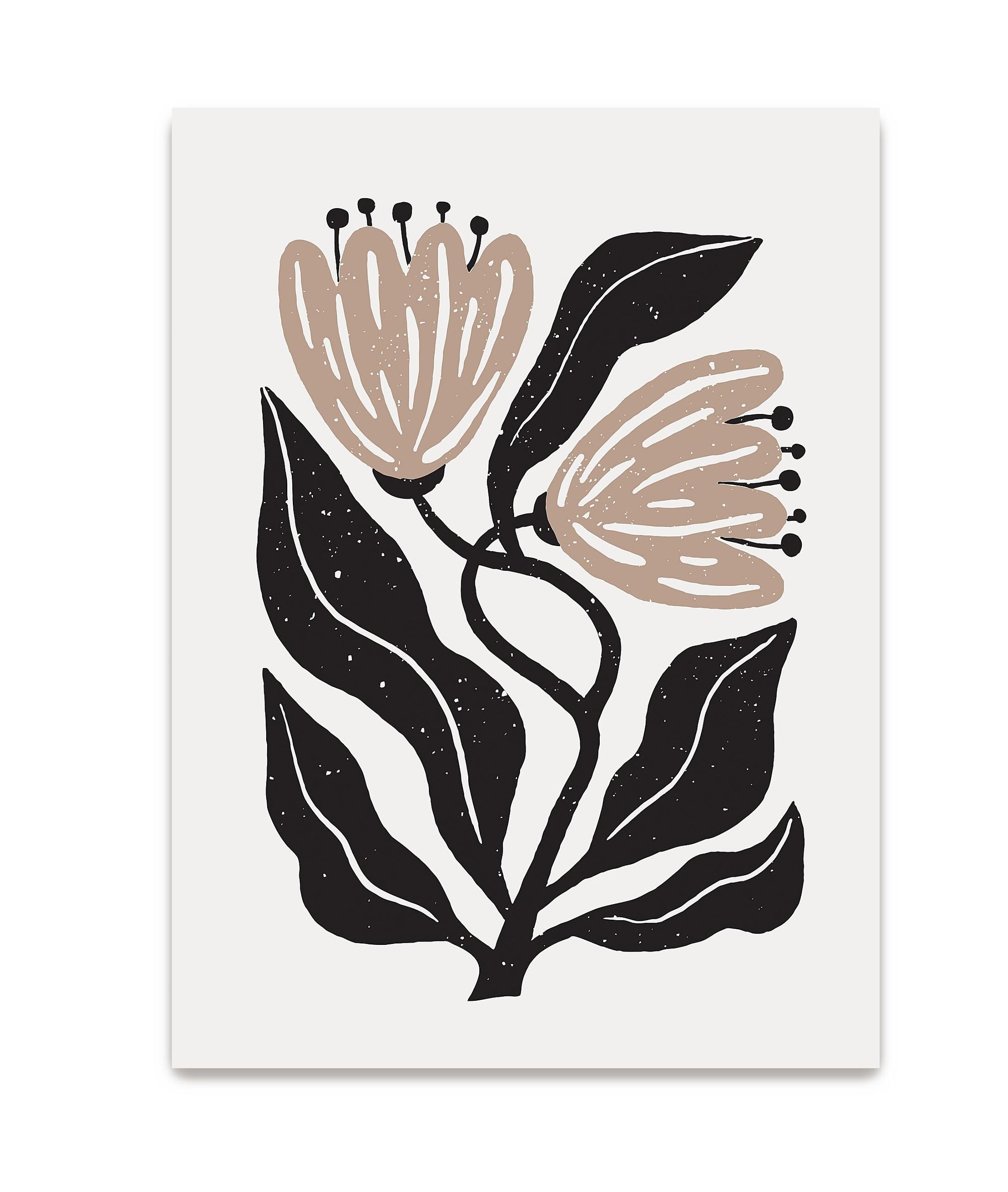 botanical print pair