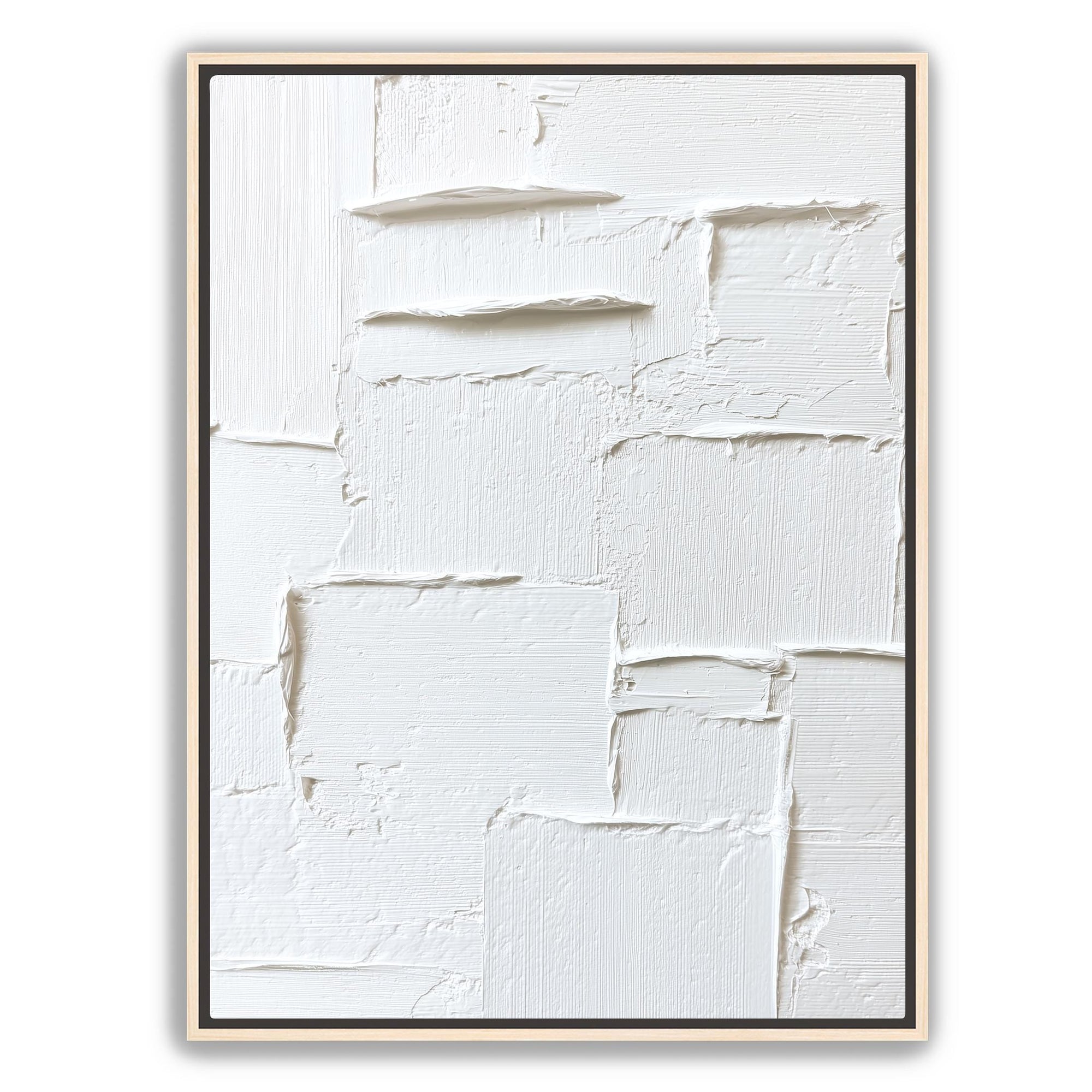 Minimal farmhouse abstract wall art neutral