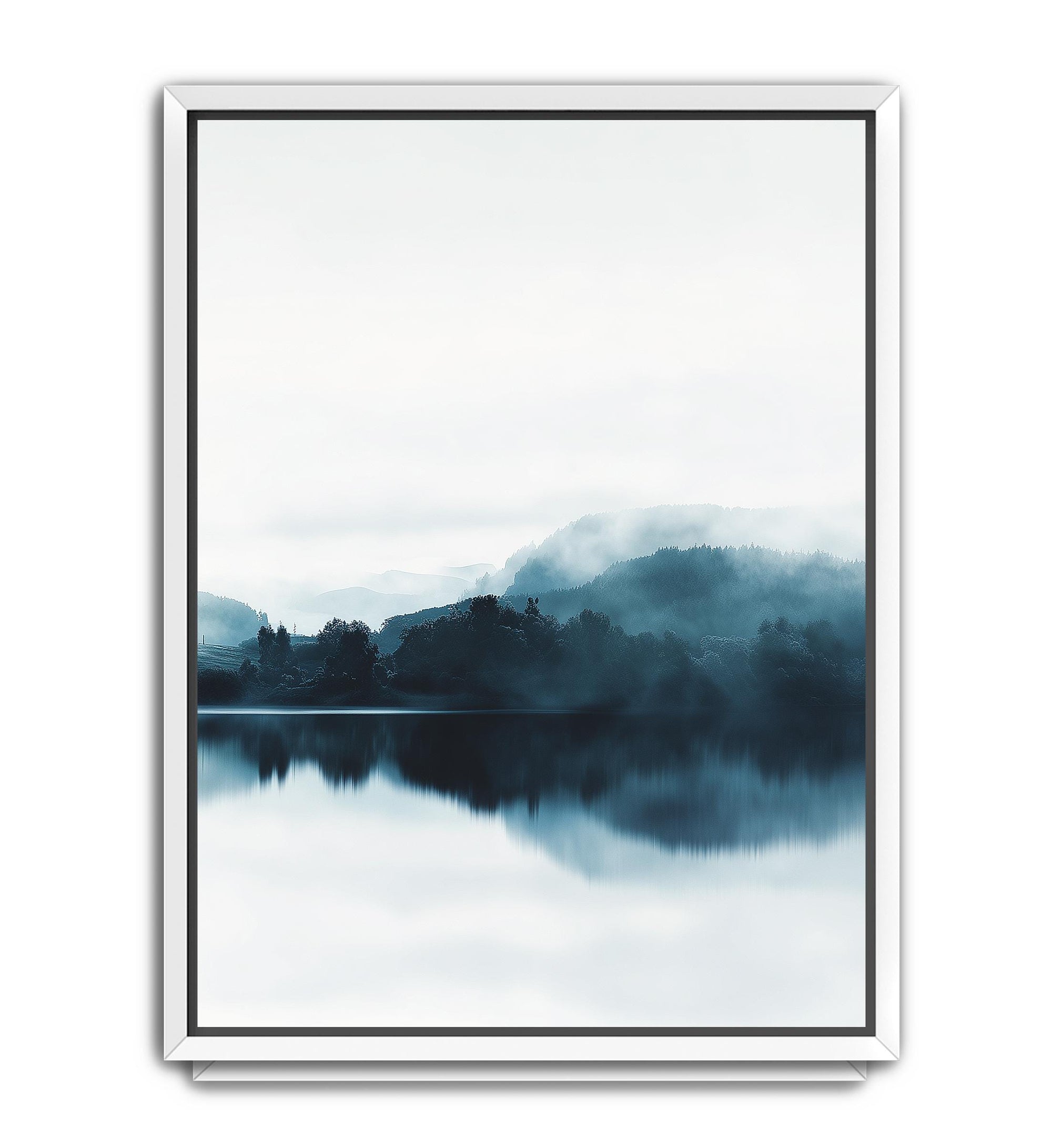 wide forest wall decor for living room
