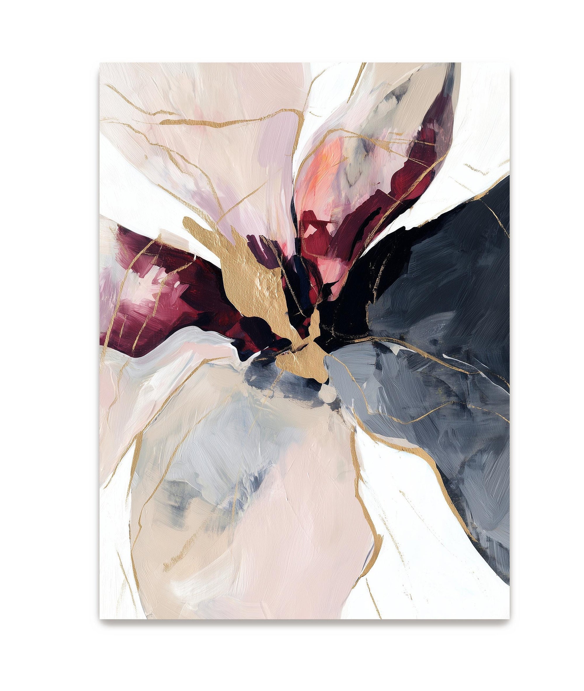 modern farmhouse floral wall art