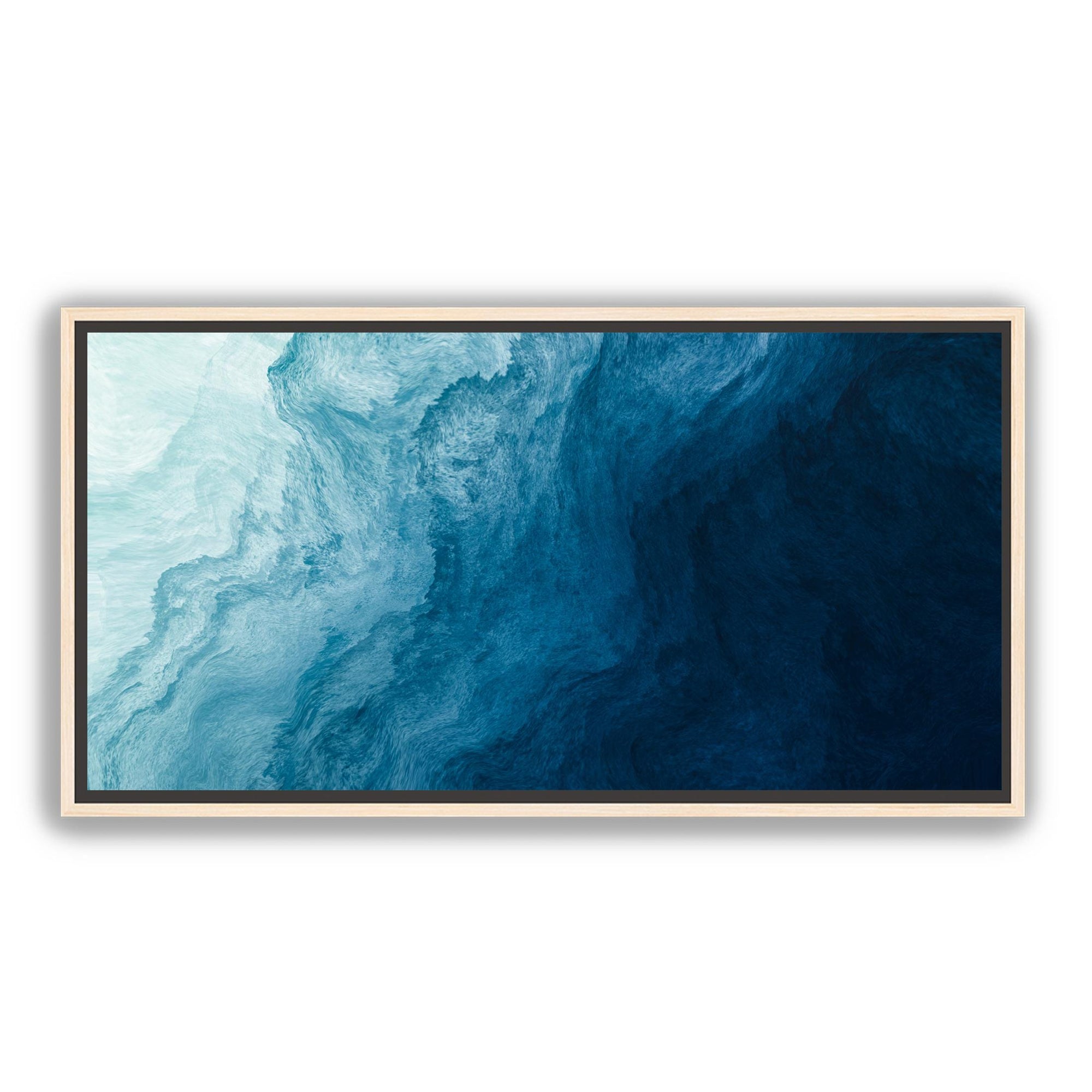 horizontal seascape art