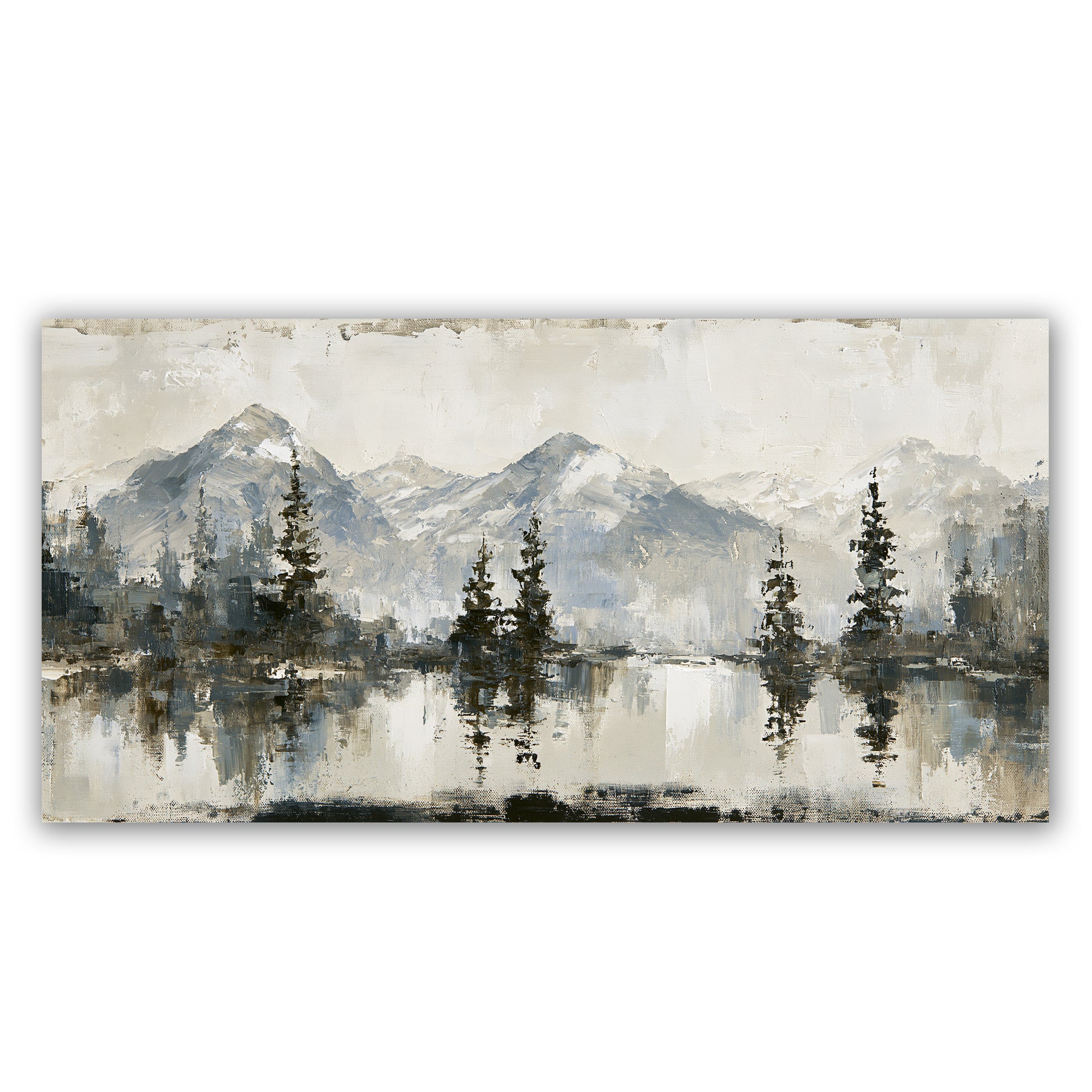 Mountain Acrylics Abstract Wall Art