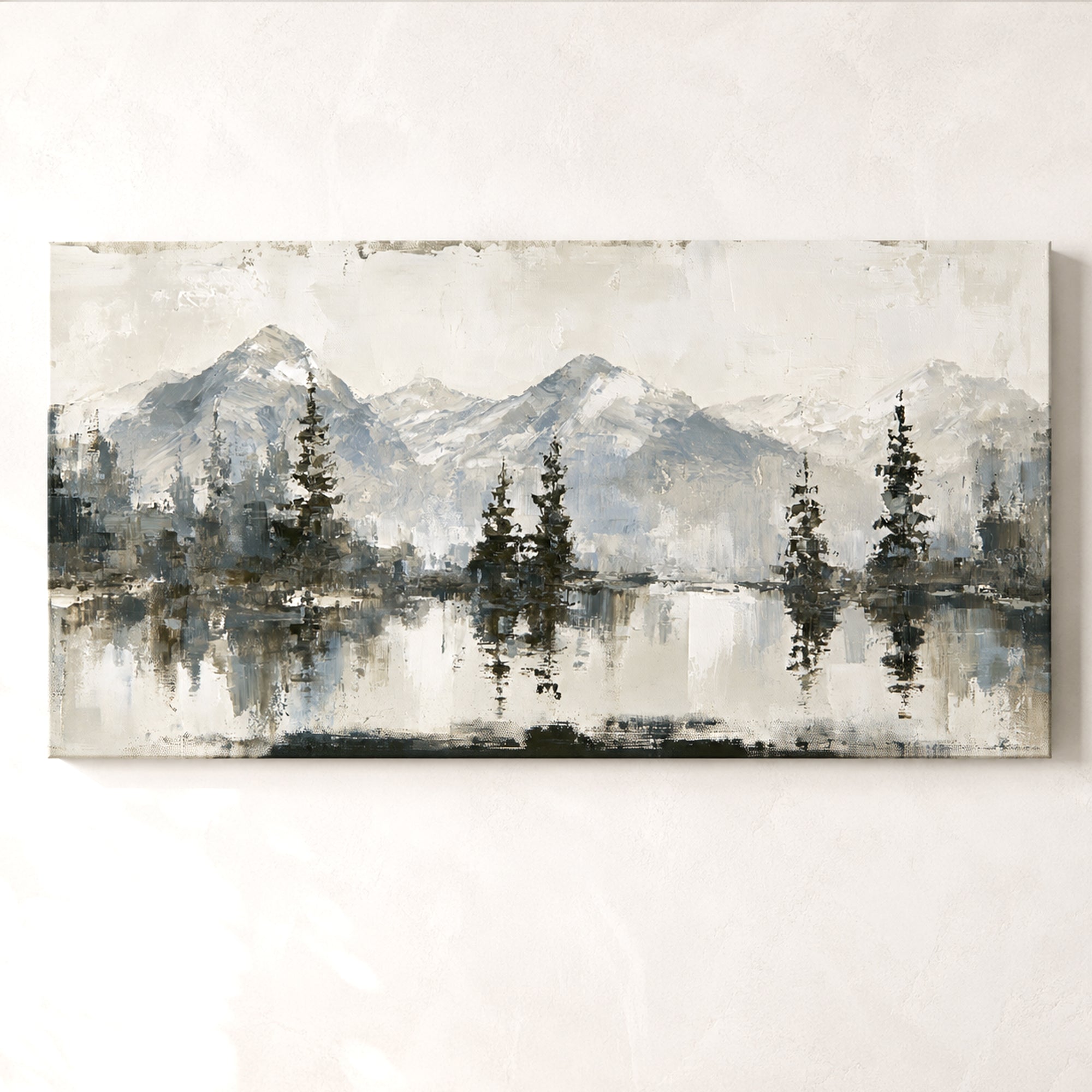 Mountain Acrylics Abstract Wall Art