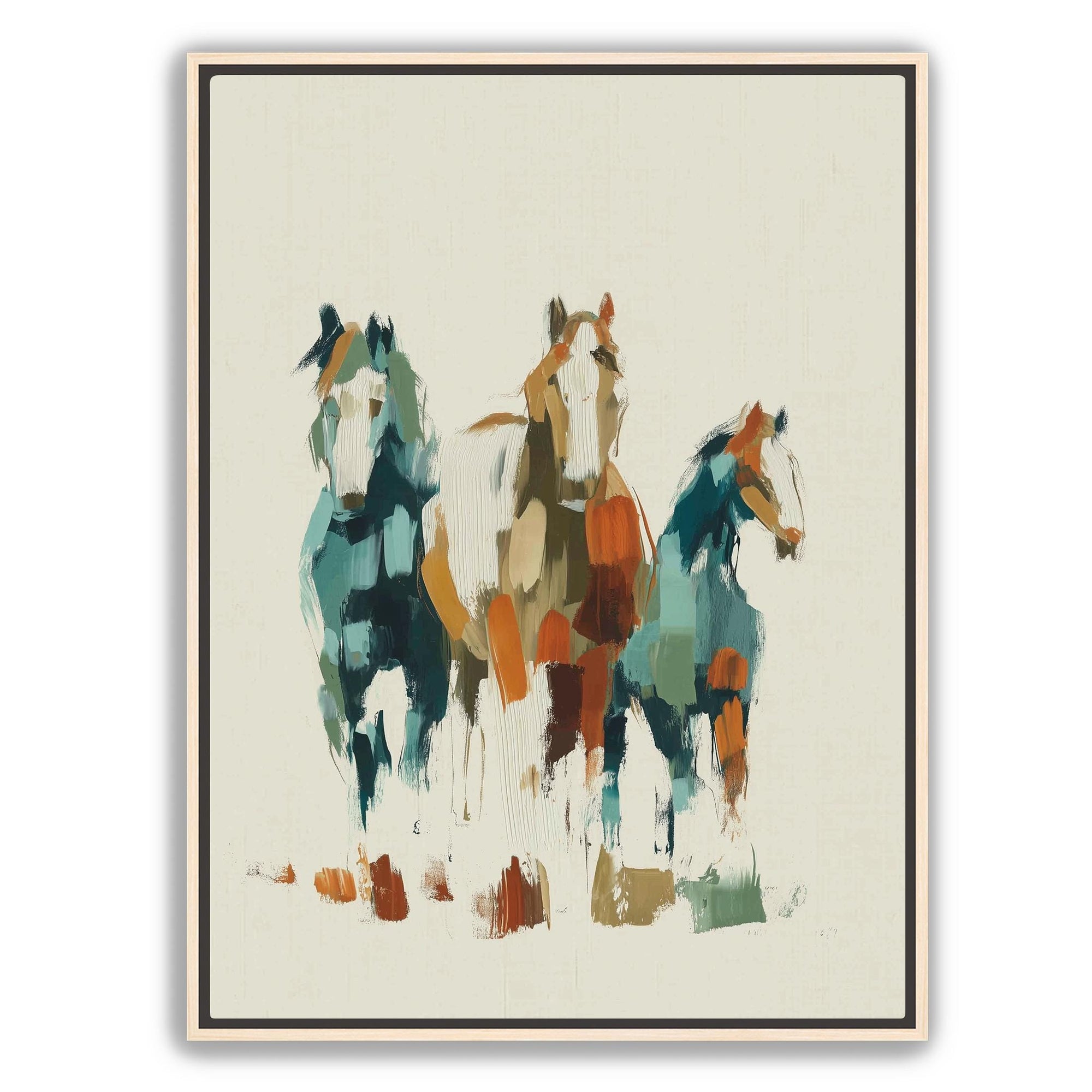 Rustic ranch horse wall decor