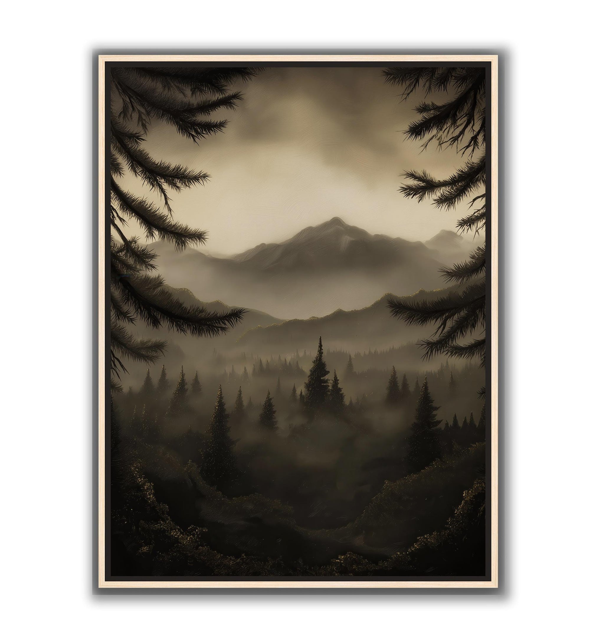 modern landscape wall art