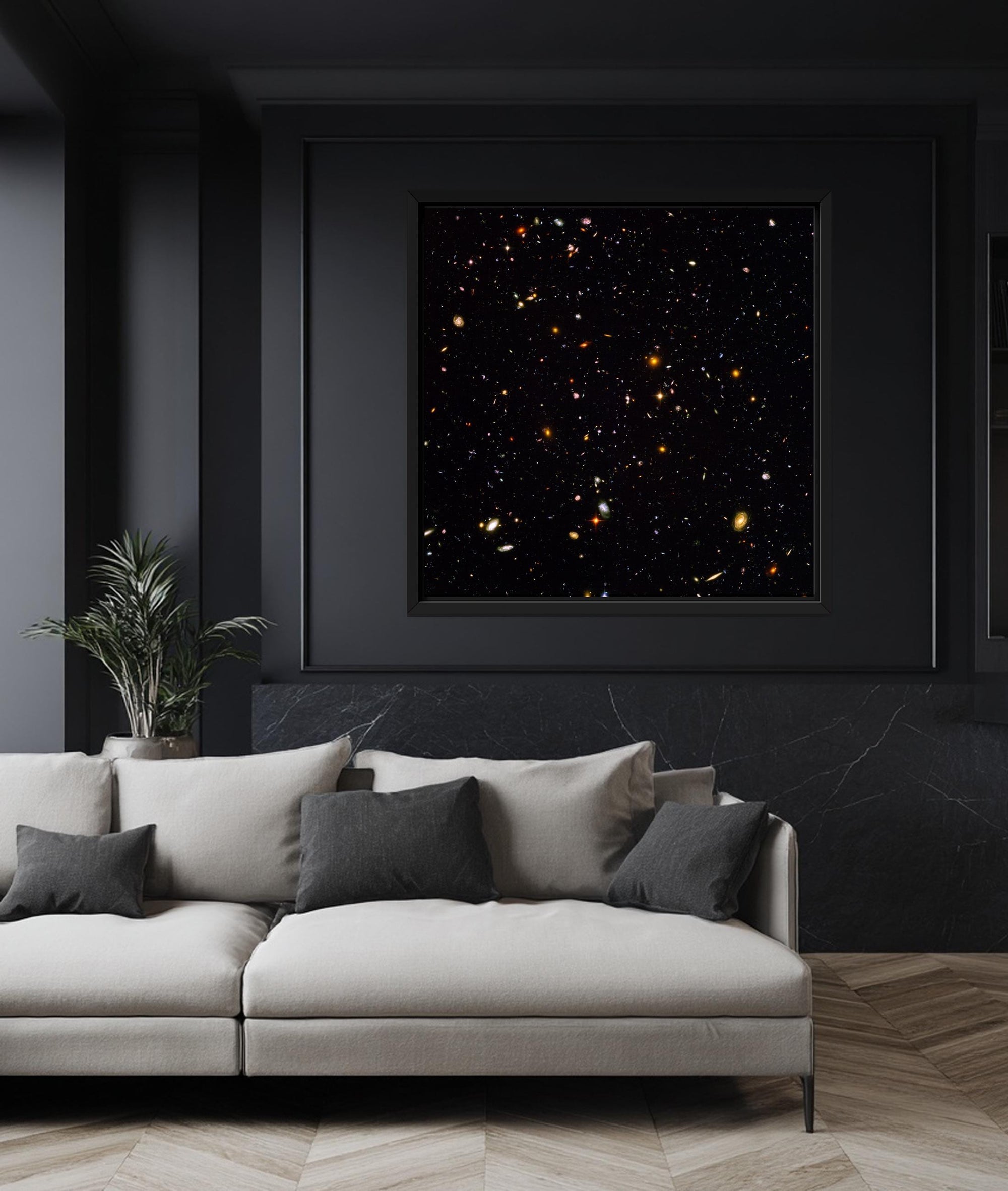 Deep space universe photography print