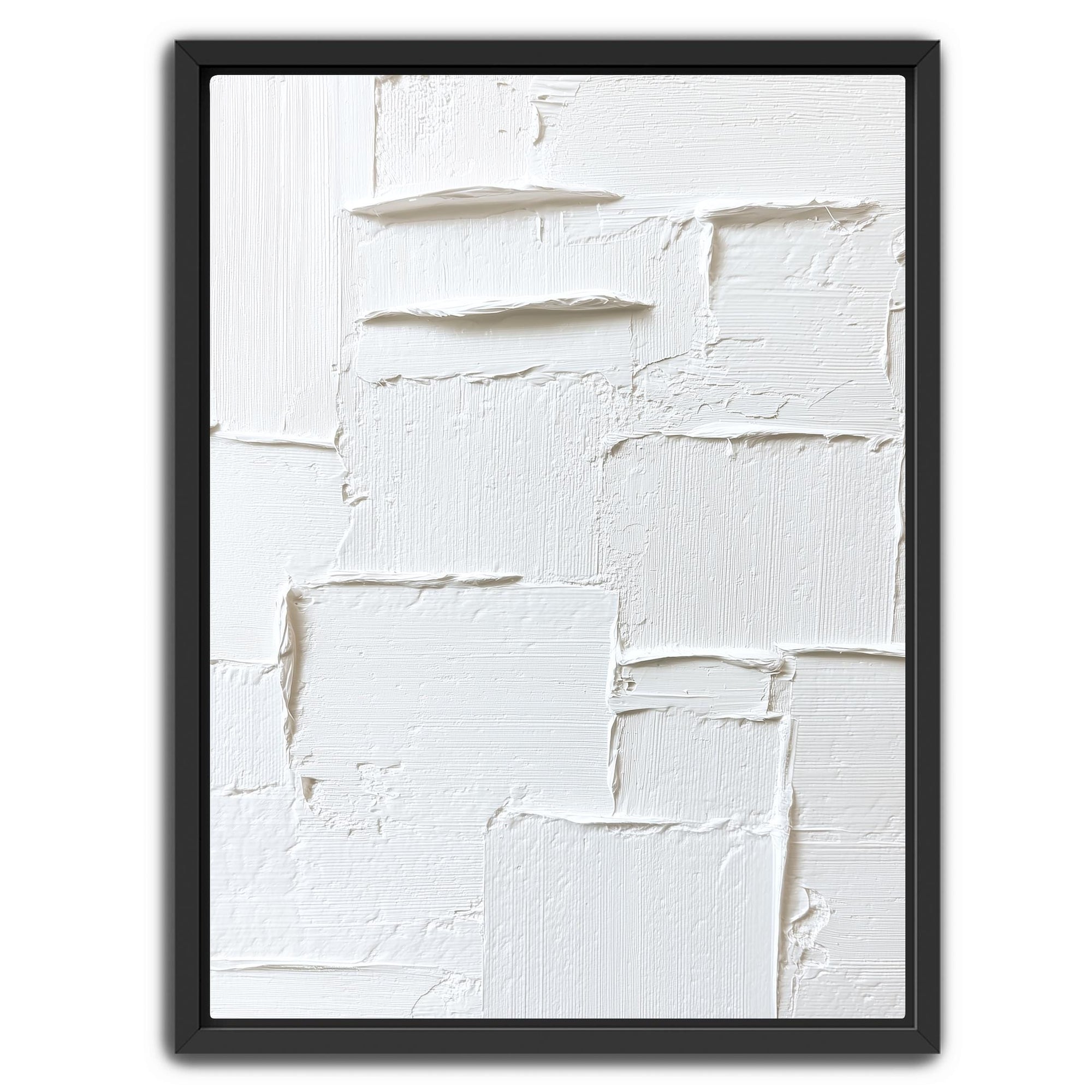 Sculptural style abstract wall art print