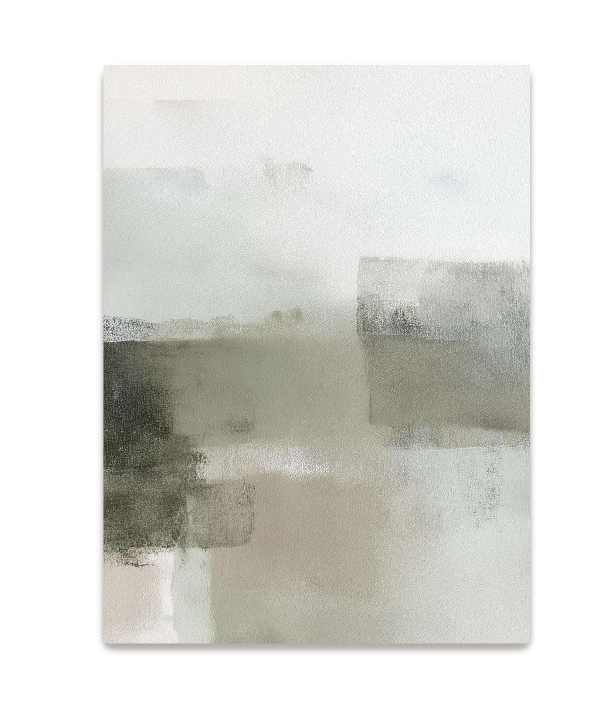 Large neutral canvas wall art minimalist style