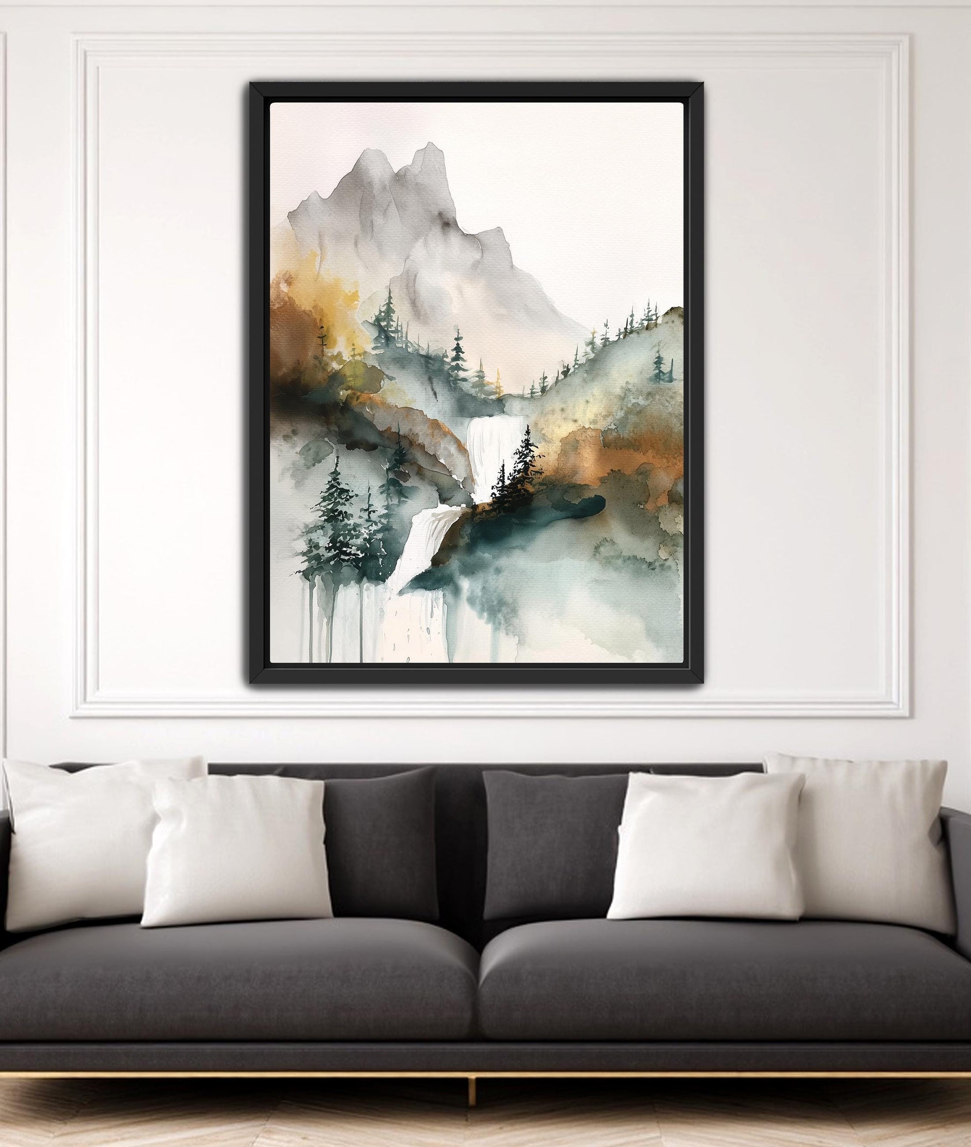 modern landscape wall decor