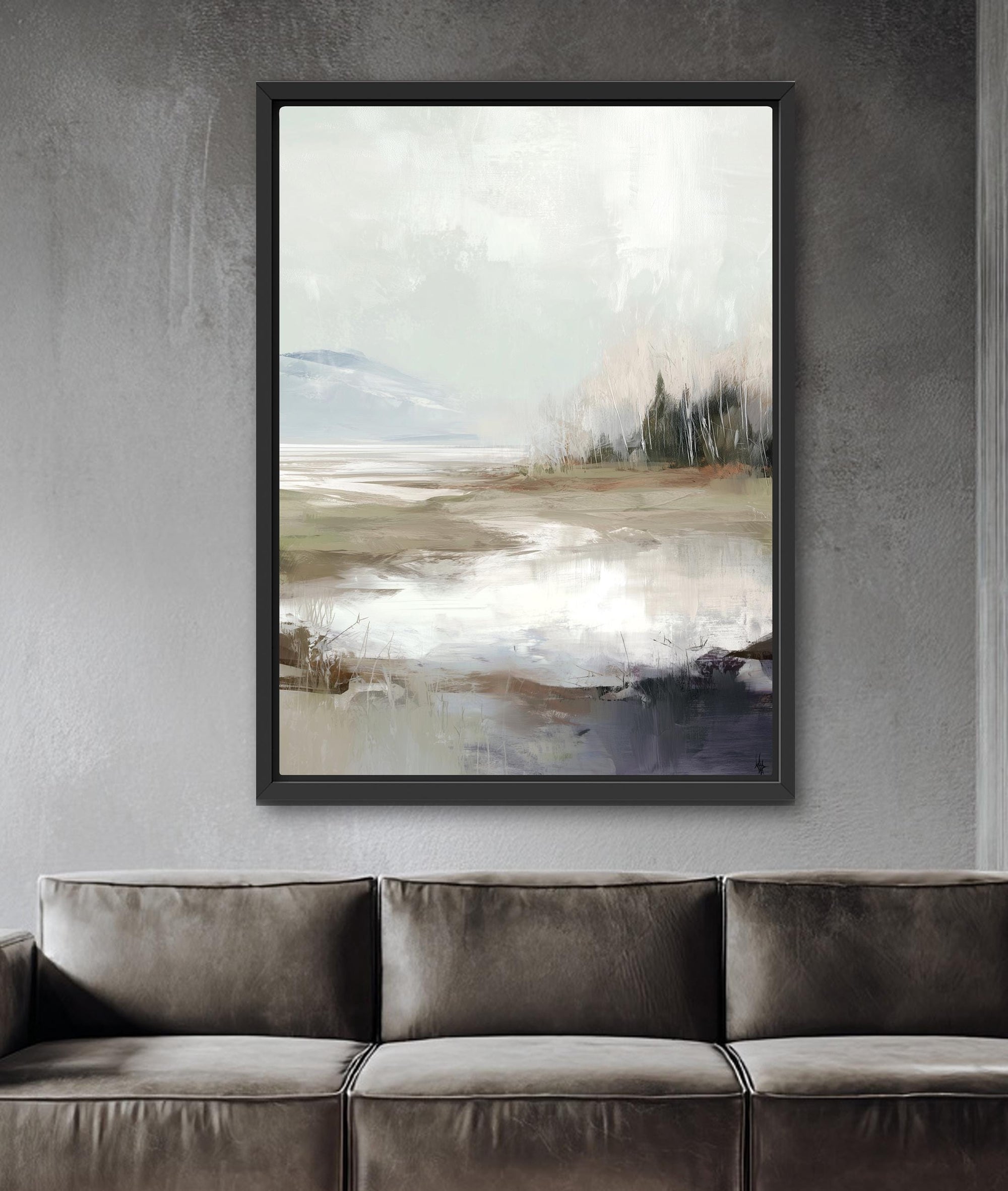 peaceful nature painting